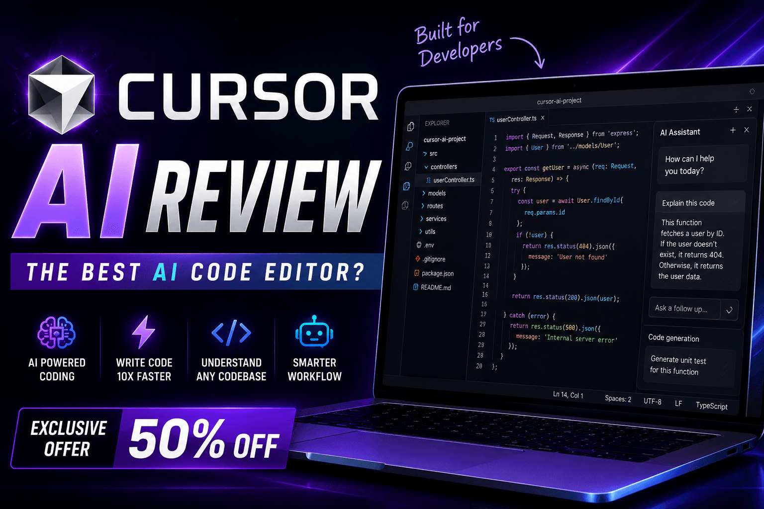 Cursor AI Review (2026): Features, Pricing, Pros, Cons & Is It the Best AI Code Editor?